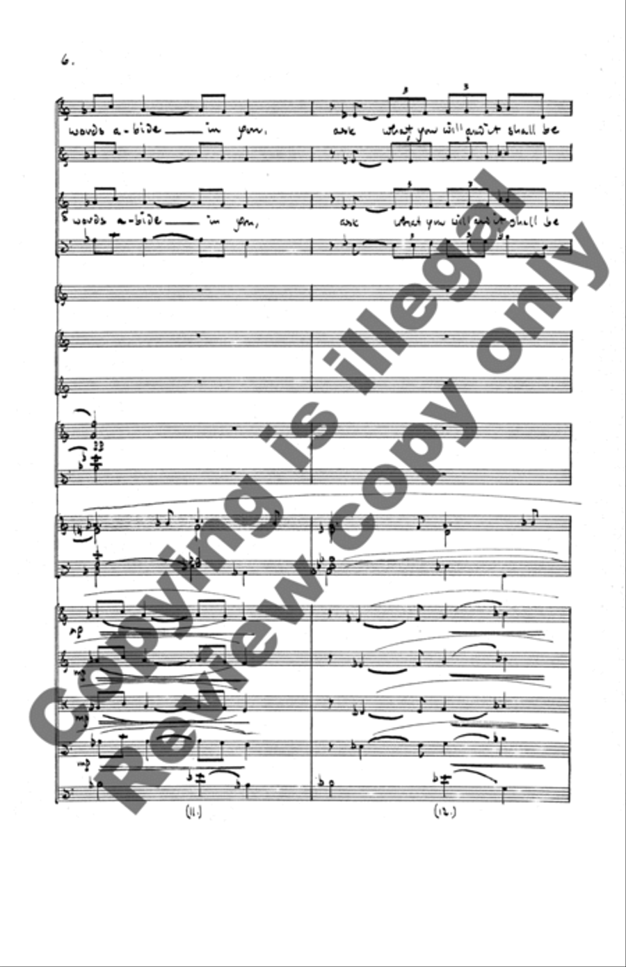 I Am the Way 4-Part scores gallery preview page 5
