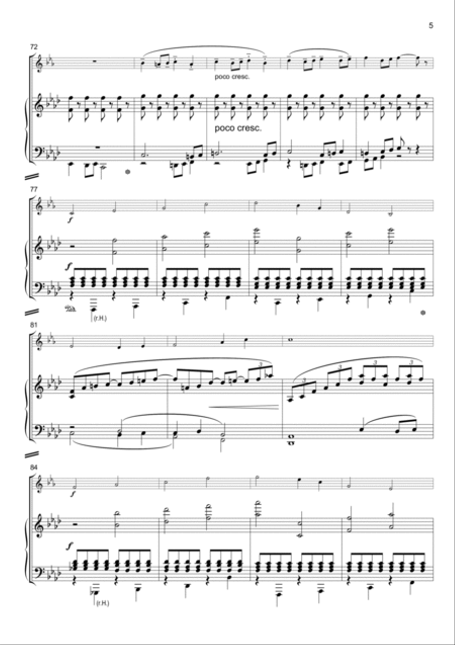 Ruebezahl (Fairy Tales for Horn and Piano) Horn scores gallery preview page 5