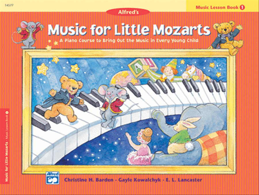 Music for Little Mozarts Music Lesson Book, Book 1