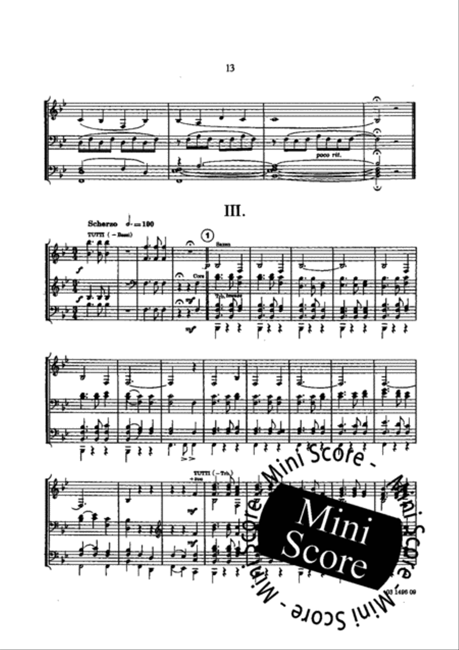 Profiles Symphoniques Concert Band scores gallery preview page 16