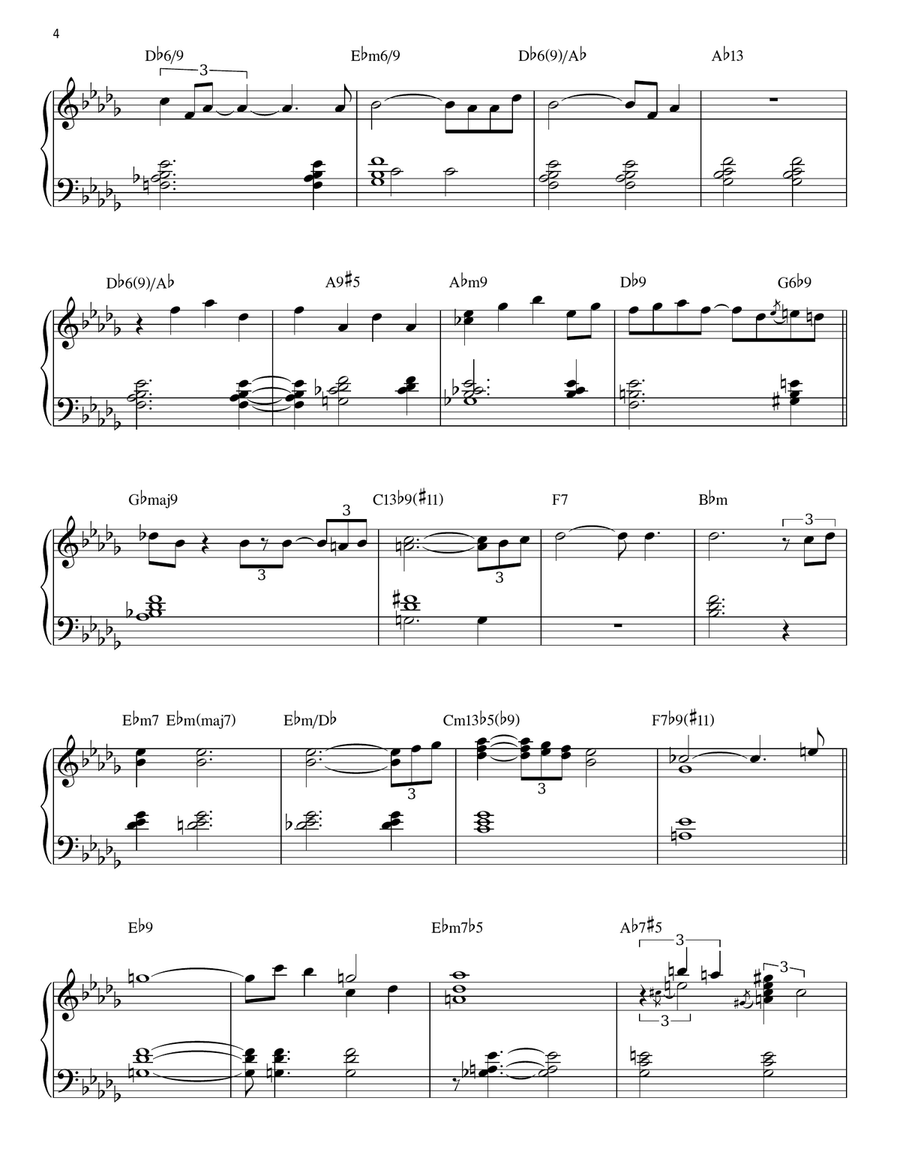 It Might As Well Be Spring Piano Solo scores gallery preview page 4