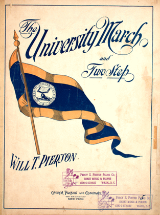 Book cover for The University March and Two Step
