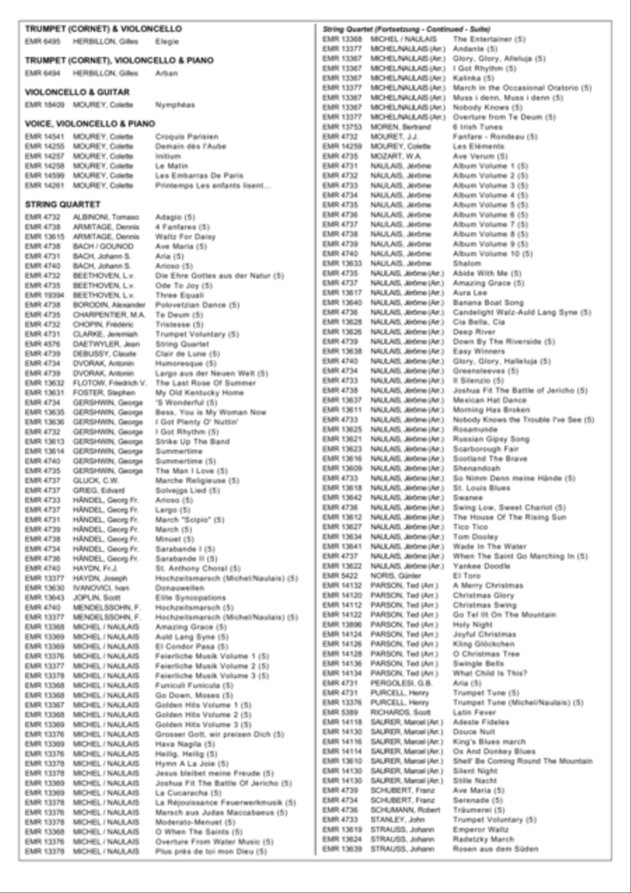 Trumpet Voluntary Trumpet scores gallery preview page 6
