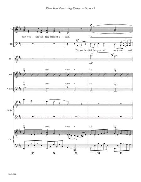 There Is an Everlasting Kindness - Instrumental Ensemble Score and Parts