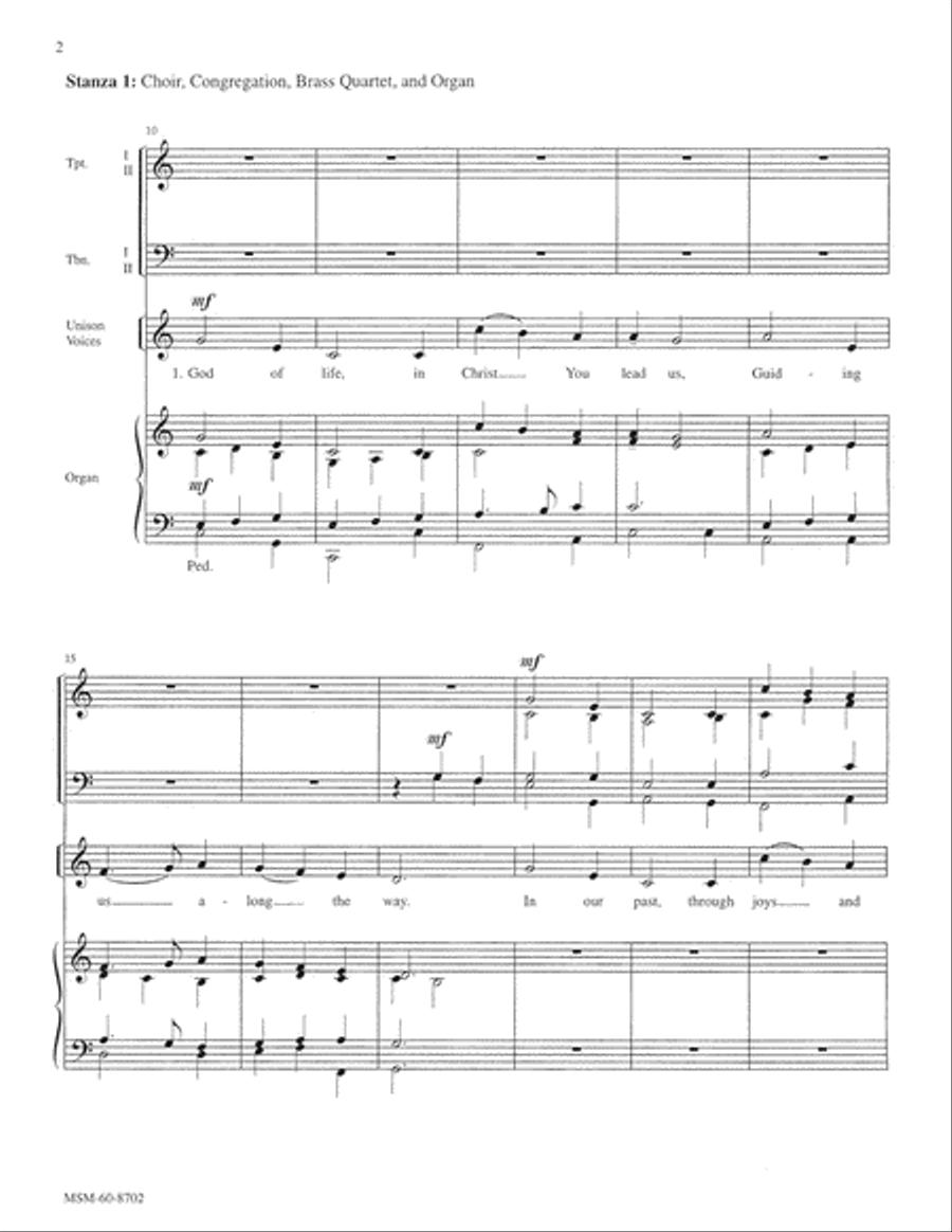 God of Life Choir scores gallery preview page 2