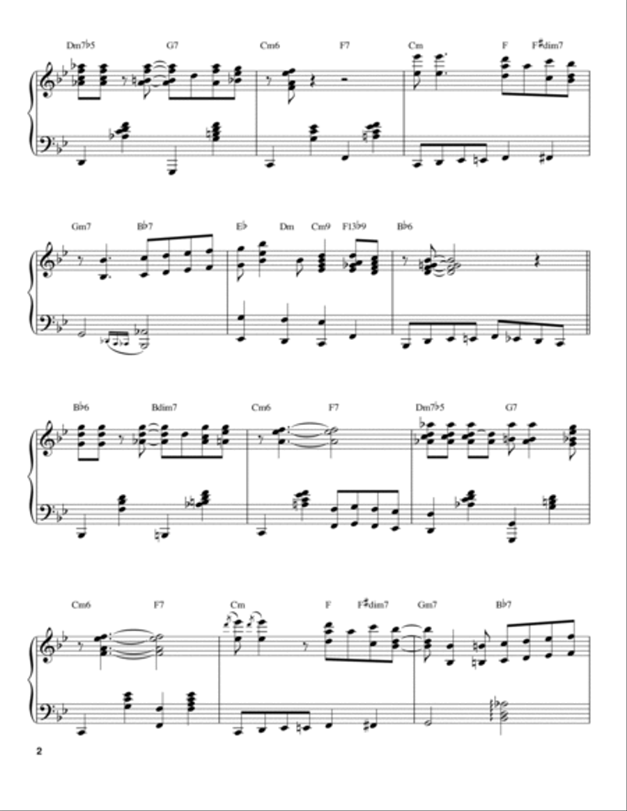Drop Me Off In Harlem Drop Me Off In Harlem Piano scores gallery preview page 2