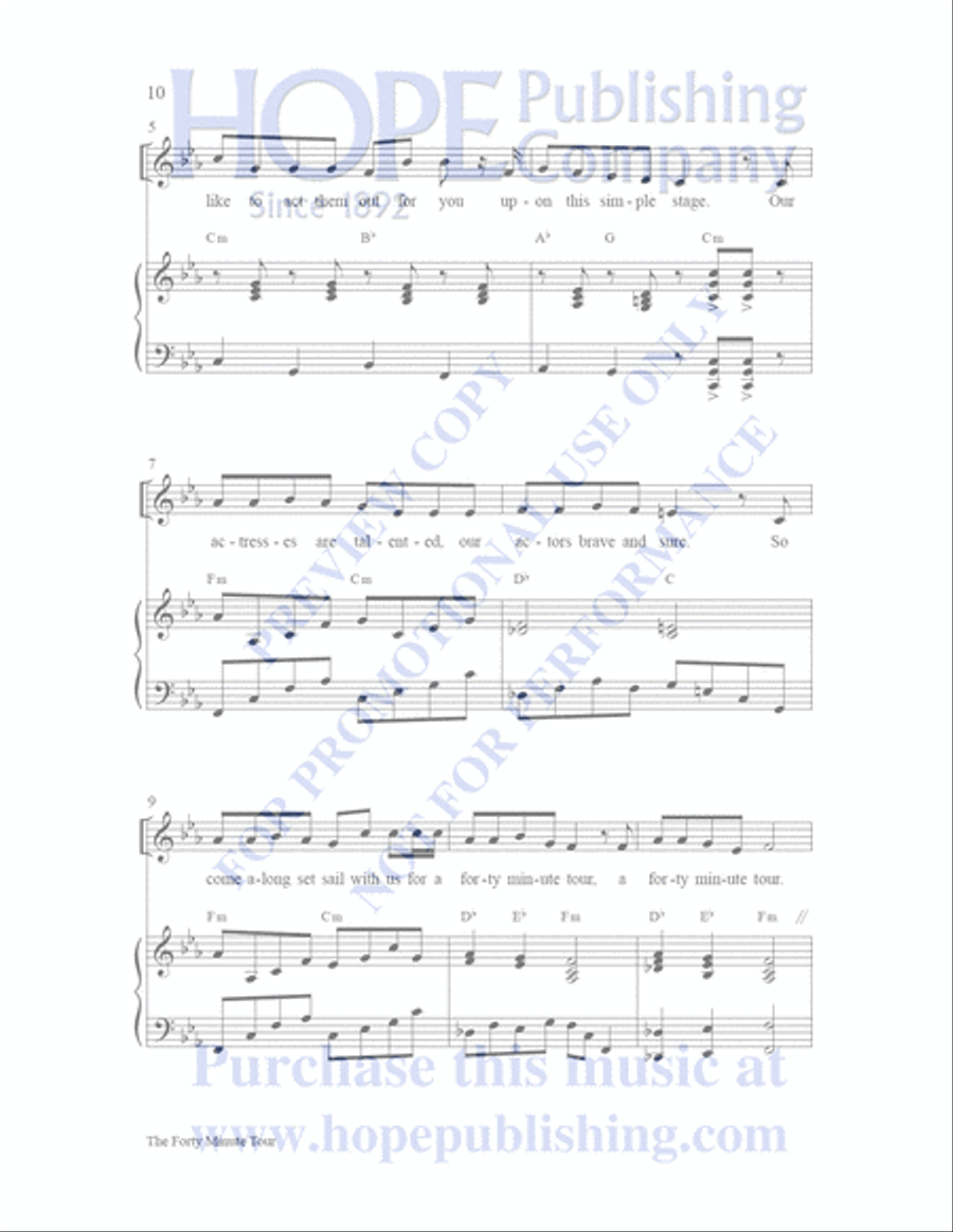 Sailor's Bible Sailor's Bible Children's Choir scores gallery preview page 11