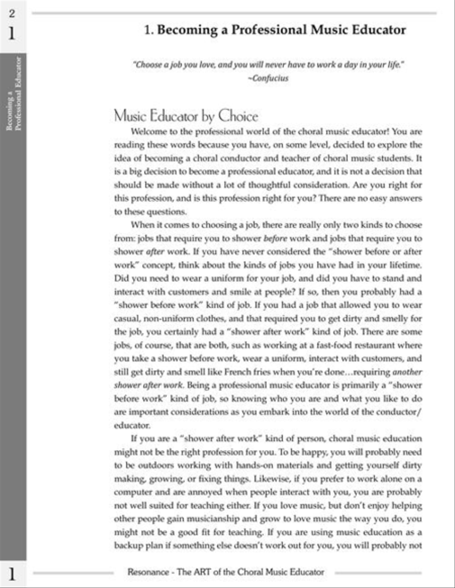 Resonance: The Art of the Choral Music Educator Choir scores gallery preview page 12