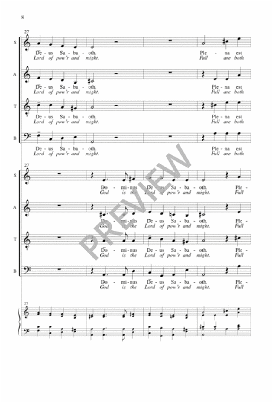 Duo Seraphim Duo Seraphim 4-Part scores gallery preview page 8