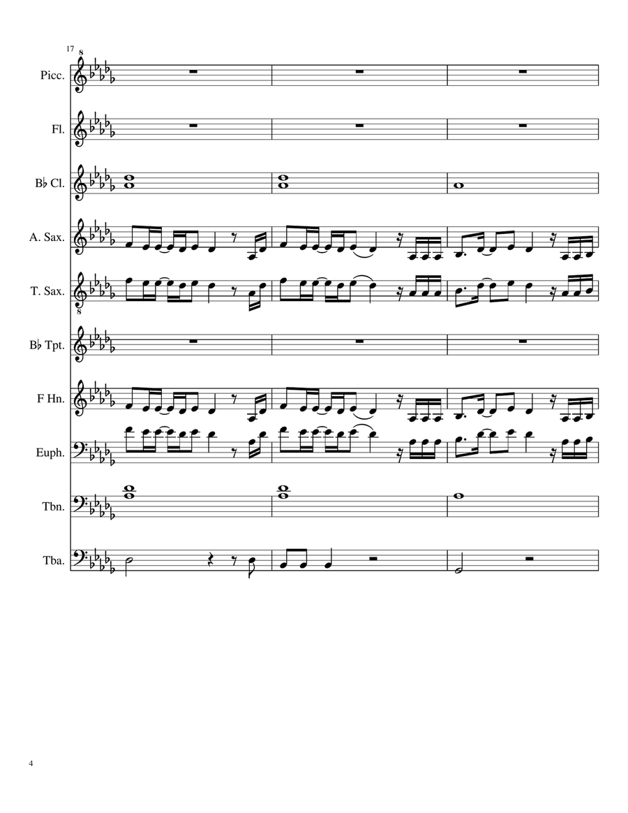 Burn Woodwind Ensemble scores gallery preview page 4