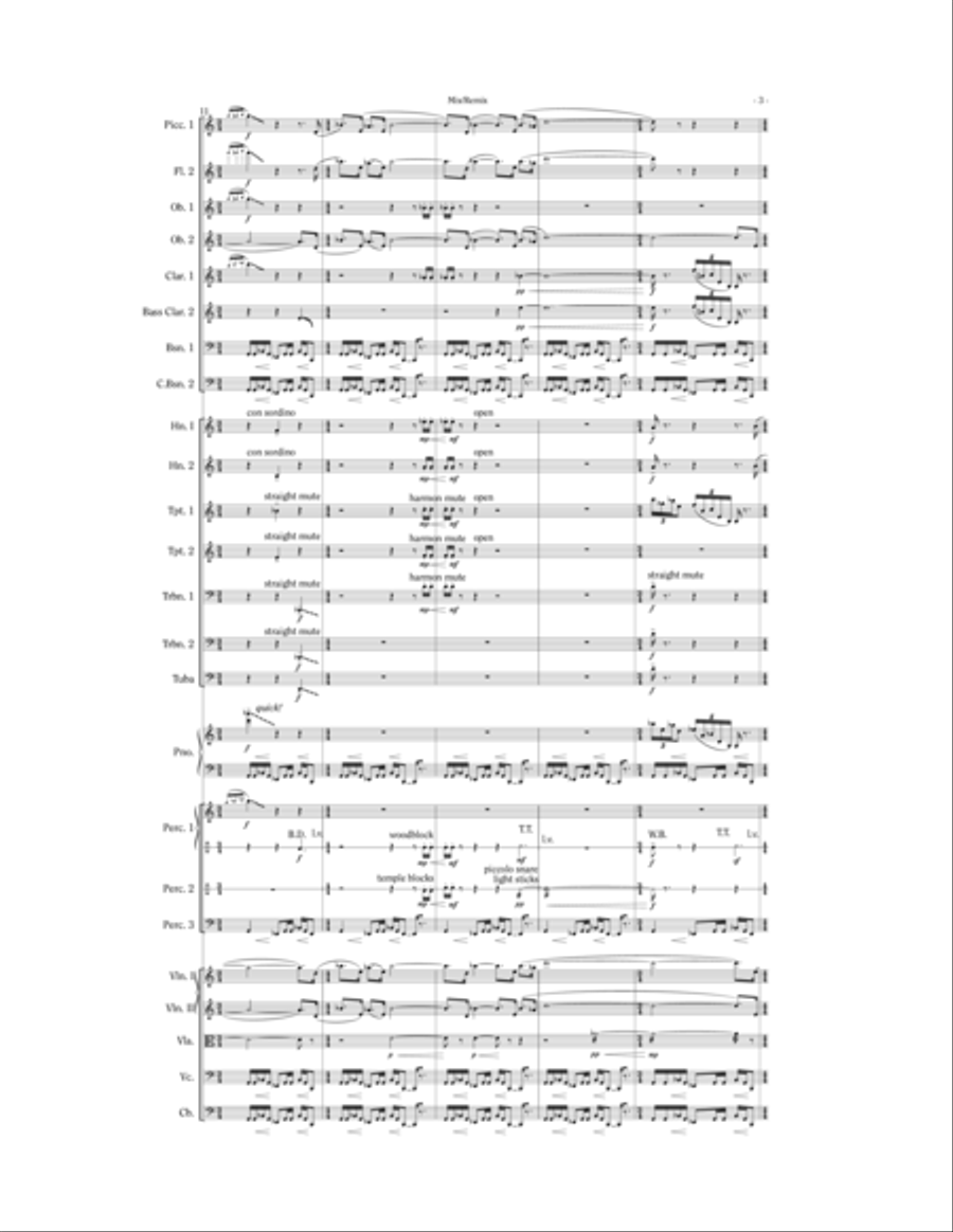 Mix Re-Mix Full Orchestra scores gallery preview page 4