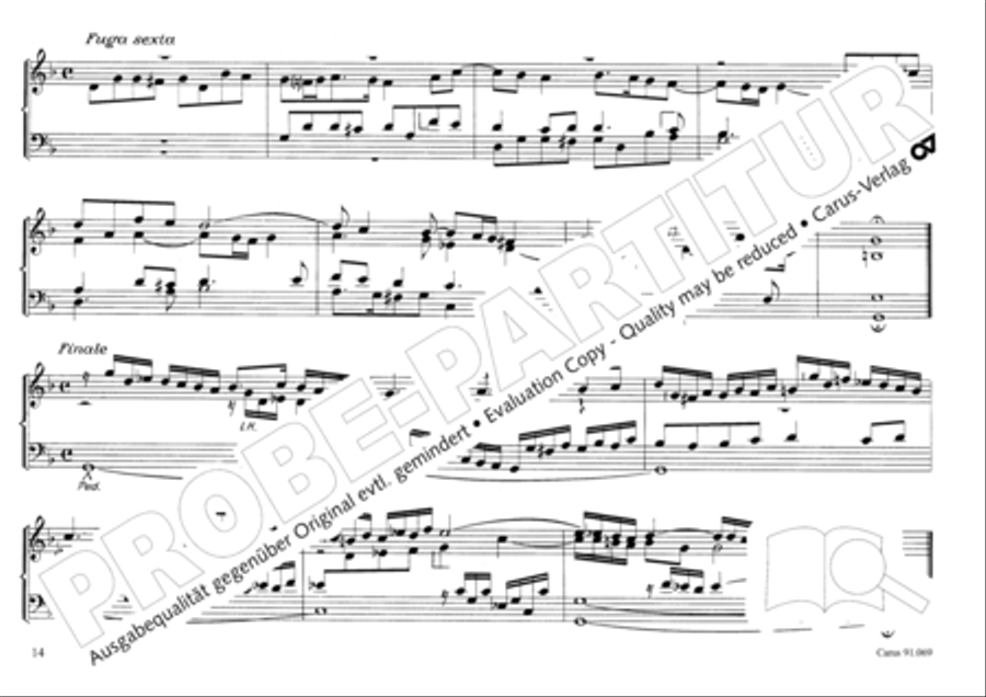 Musikalischer Blumenstrauss Organ Solo scores gallery preview page 17