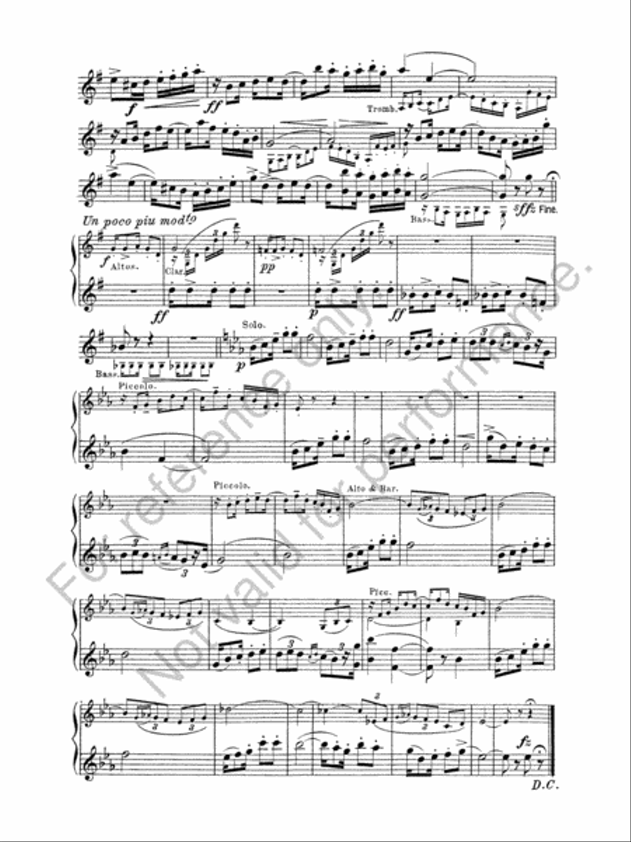 Panamericana Concert Band scores gallery preview page 5