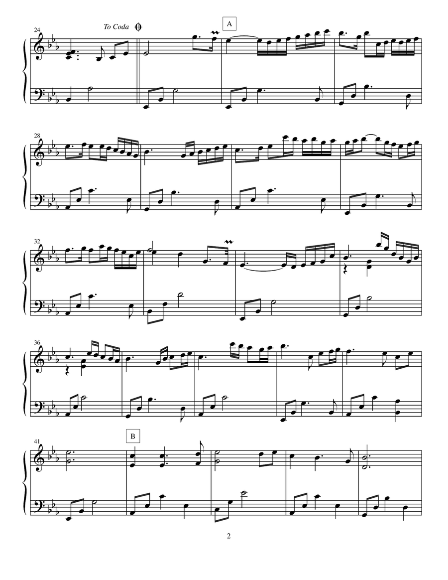 Highlander Highlander Piano Solo scores gallery preview page 2