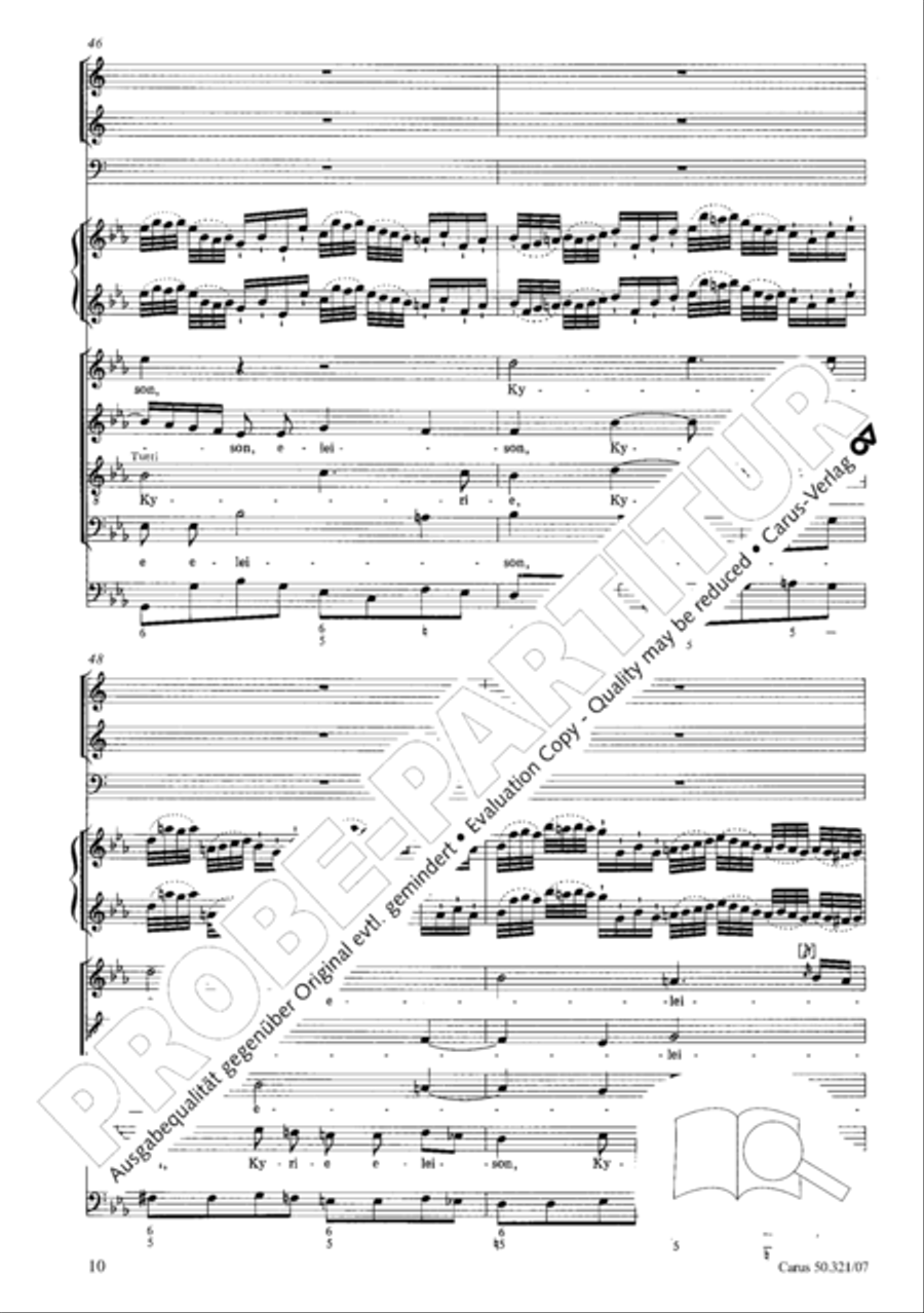 Requiem in C minor Requiem in C minor 4-Part scores gallery preview page 17
