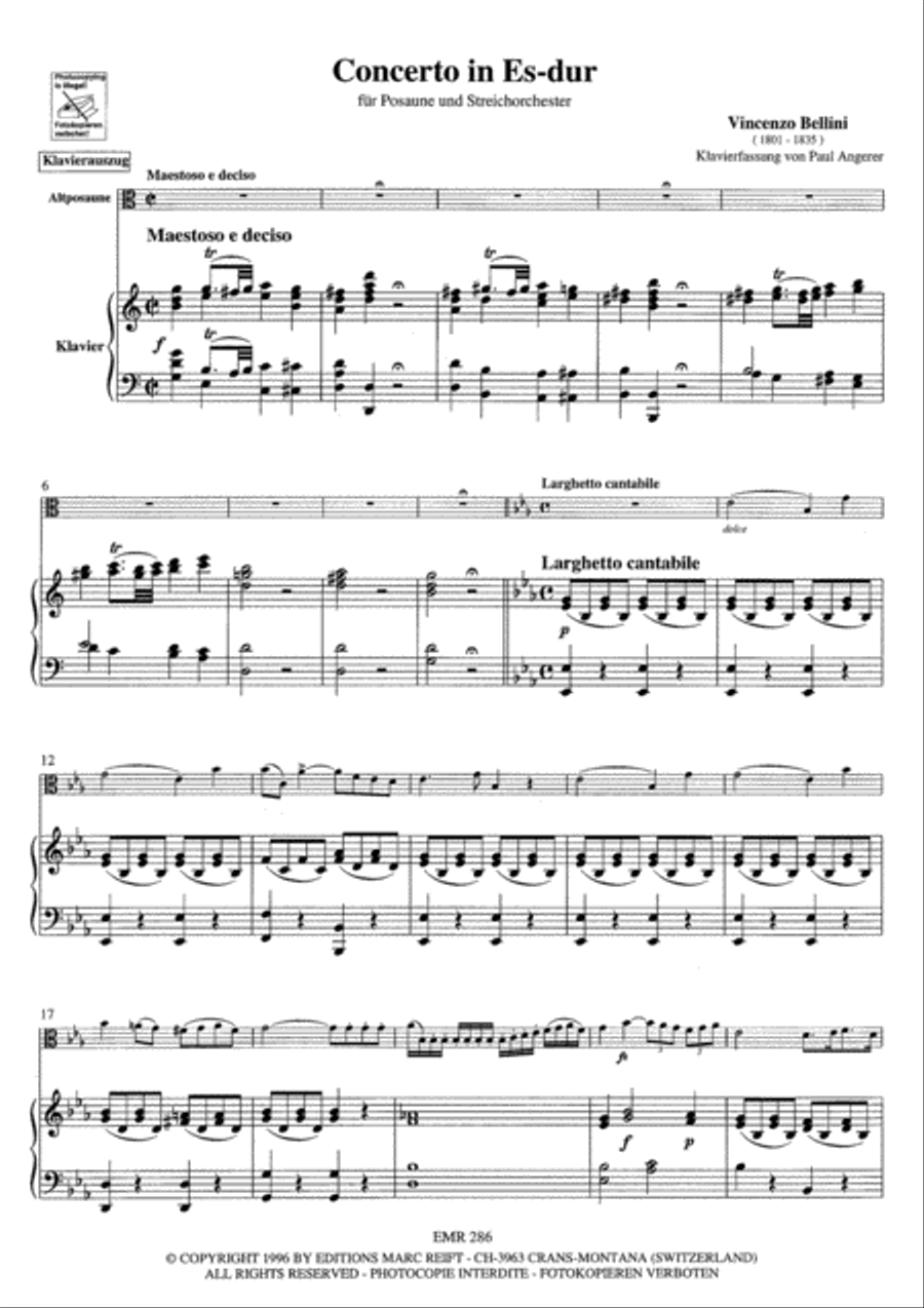 Concerto in Eb Major Piano Accompaniment scores gallery preview page 4