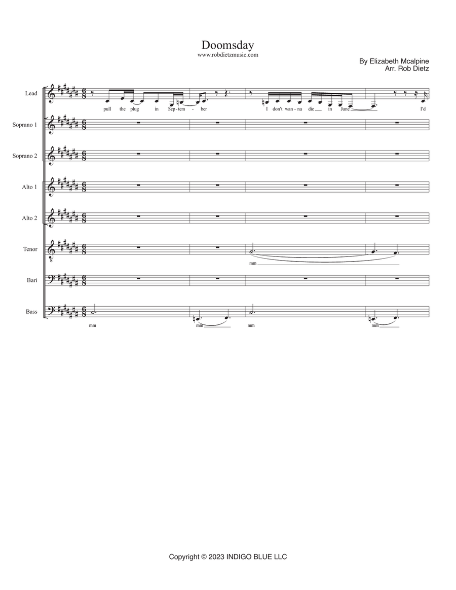 Doomsday Divisi scores gallery preview page 1
