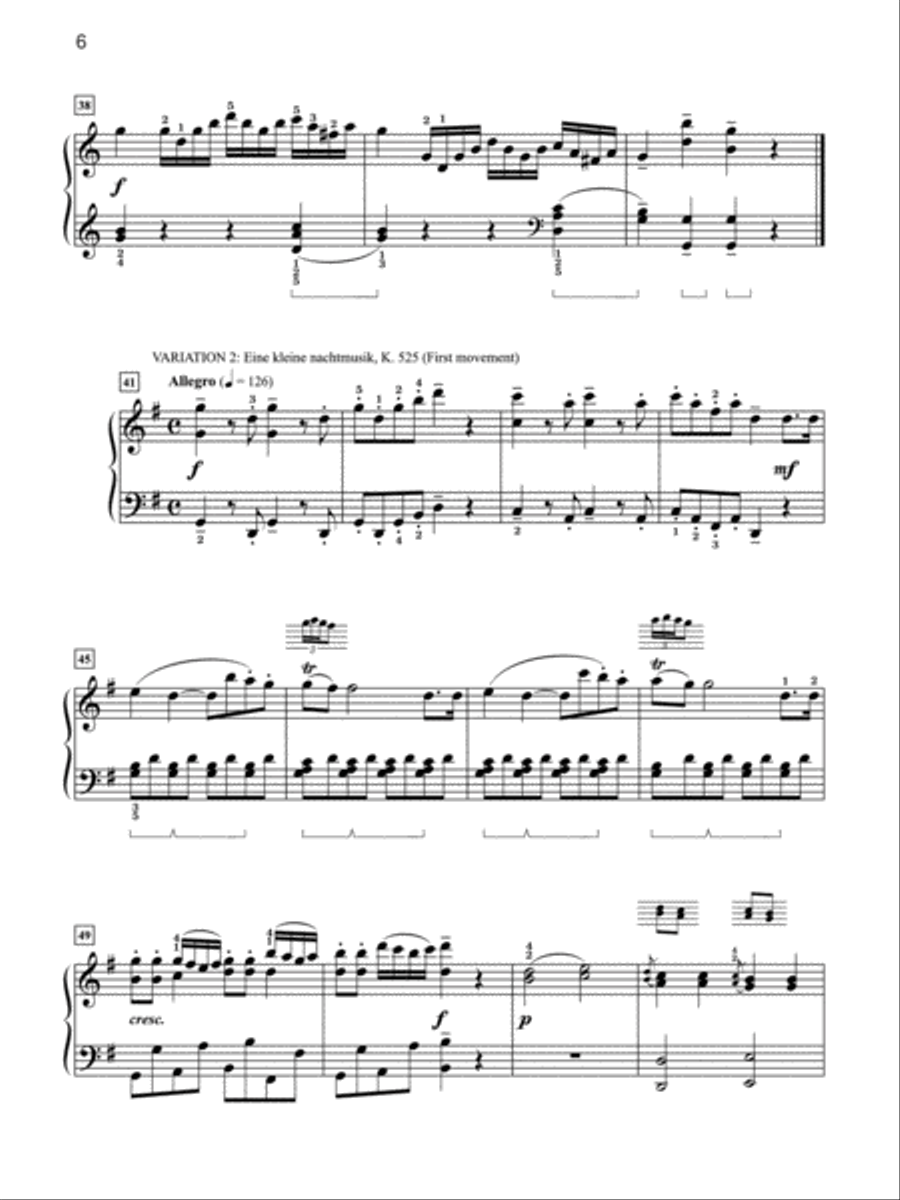 Happy Birthday Wolfgang Small Ensemble scores gallery preview page 4