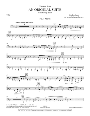 Themes from An Original Suite - Tuba