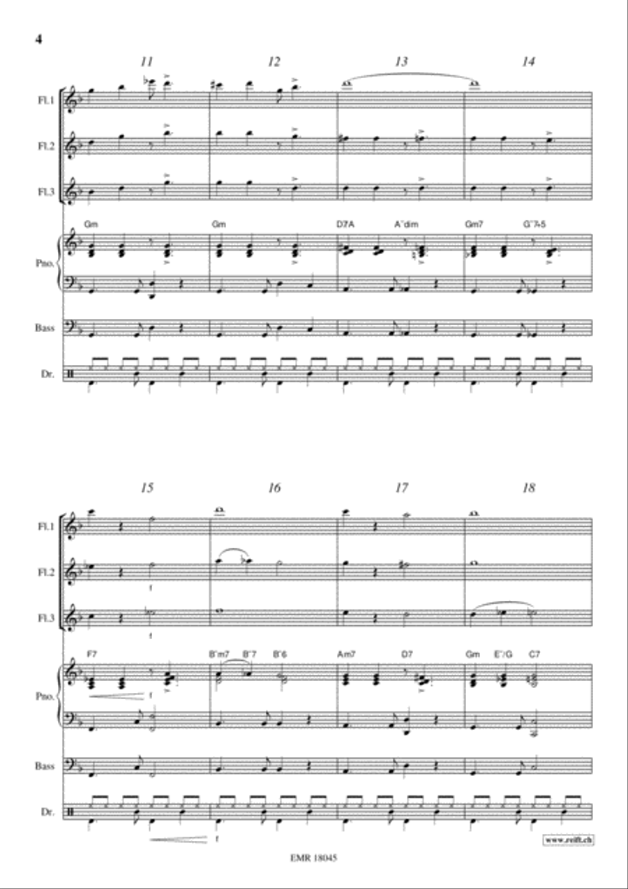 Latino Flute scores gallery preview page 4