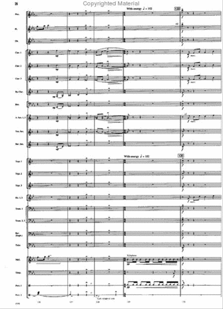 A Vision of Majesty Concert Band scores gallery preview page 27