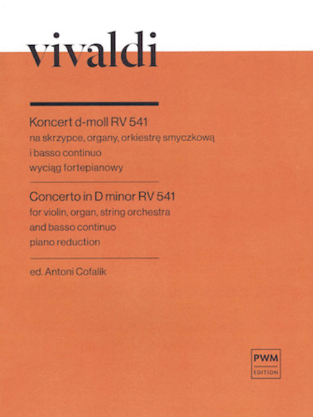 Concerto in D Minor, RV541