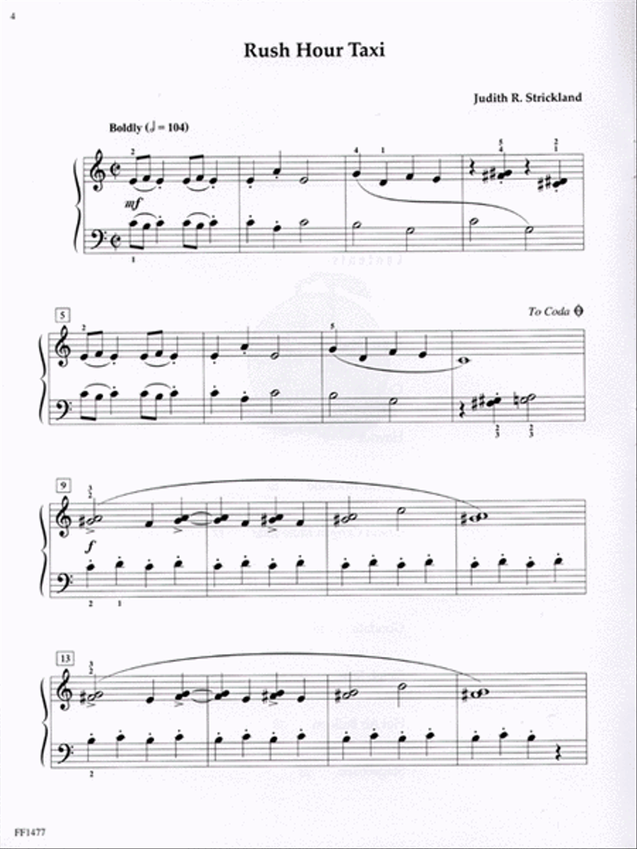All Aboard! All Aboard! Piano Solo scores gallery preview page 3