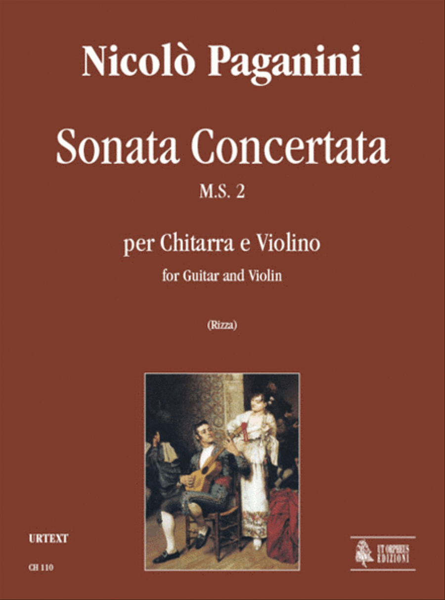 Sonata Concertata M.S. 2 for Guitar and Violin Violin scores gallery preview page 1