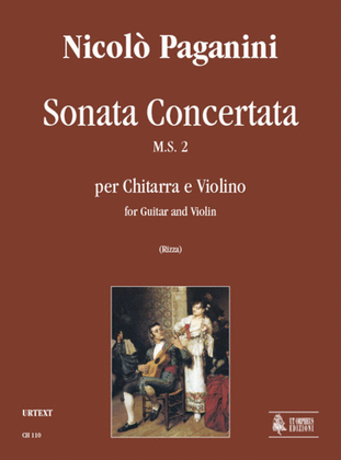 Book cover for Sonata Concertata M.S. 2 for Guitar and Violin