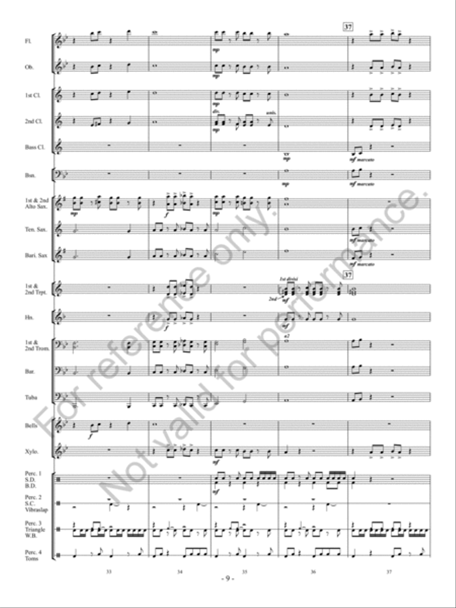 Hidden Gems Concert Band scores gallery preview page 10