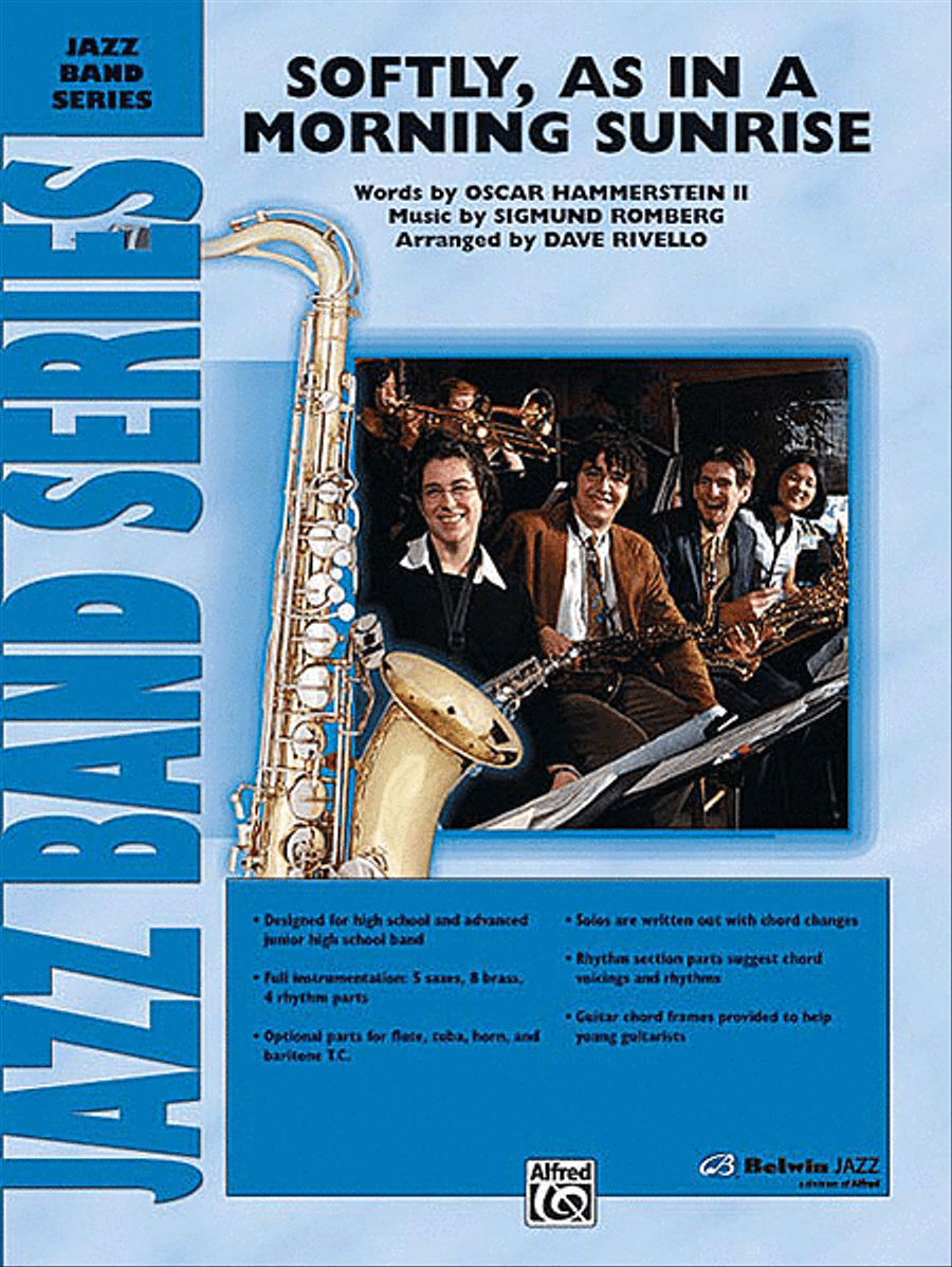 Softly, As in a Morning Sunrise Jazz Ensemble scores gallery preview page 1