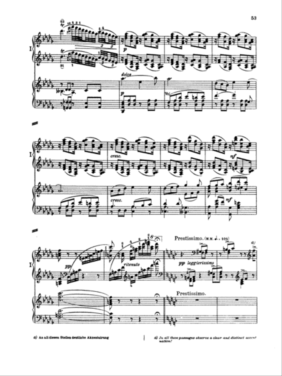 Tchaikovsky: Piano Concerto No. 1 in B flat Minor, Op. 23 Piano scores gallery preview page 5