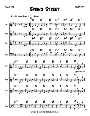 Spring Street – Lead Sheet