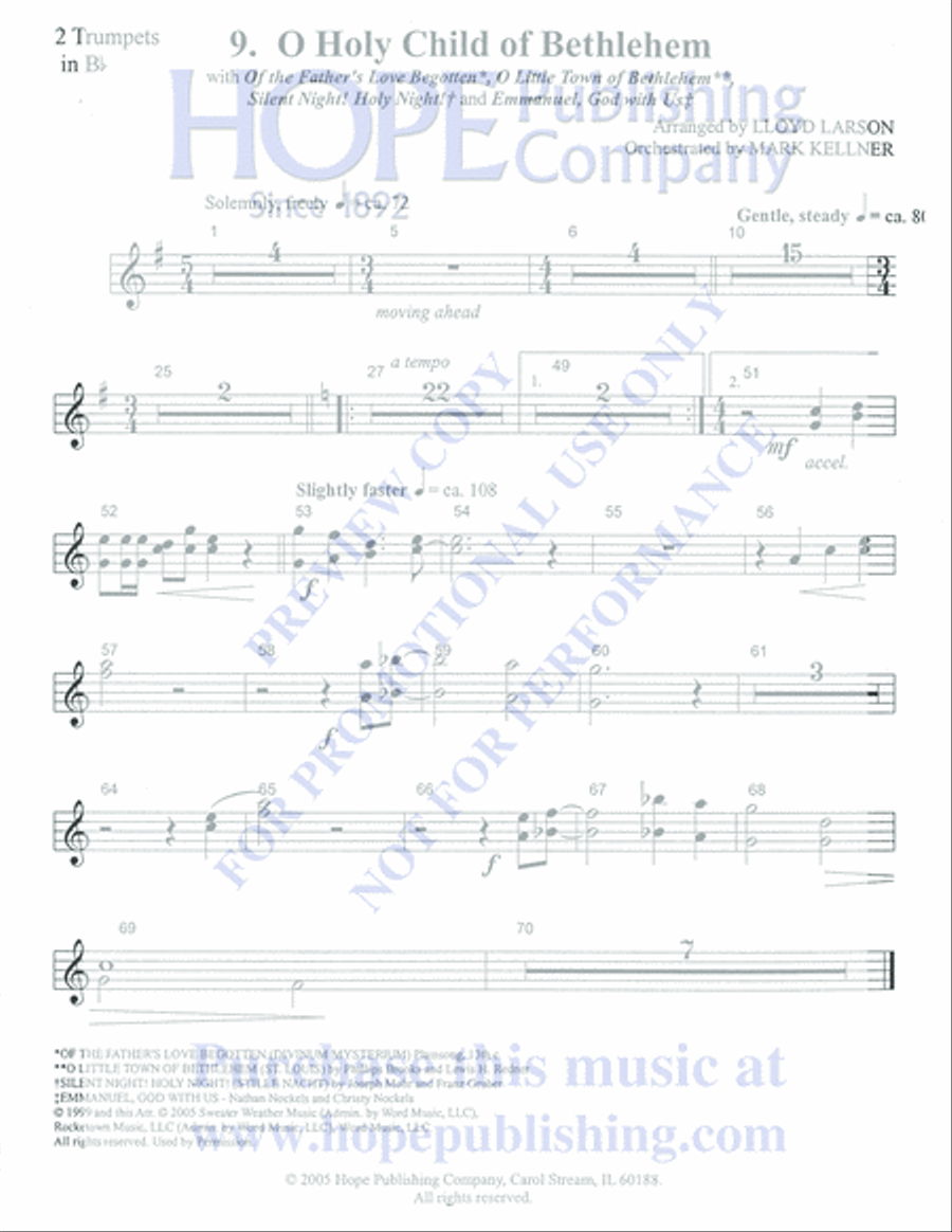 Emmanuel Emmanuel Orchestra scores gallery preview page 244