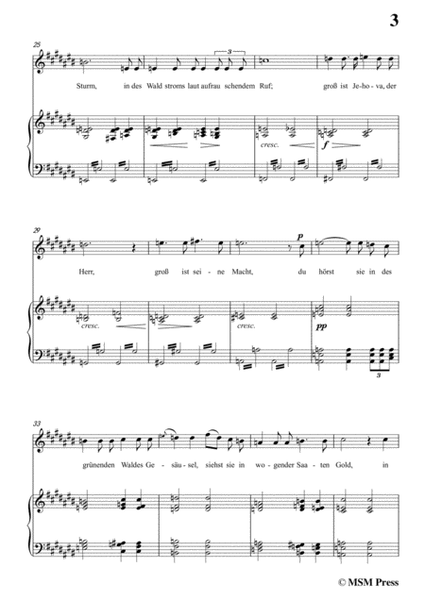 Schubert-Die Allmacht,Op.79 No.2,in C sharp Major,for Voice&Piano image number null