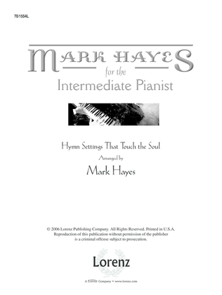 Book cover for Mark Hayes: Hymns for the Intermediate Pianist