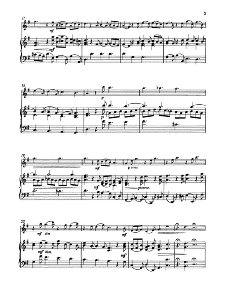 Pastorale G major, Op. 6/8