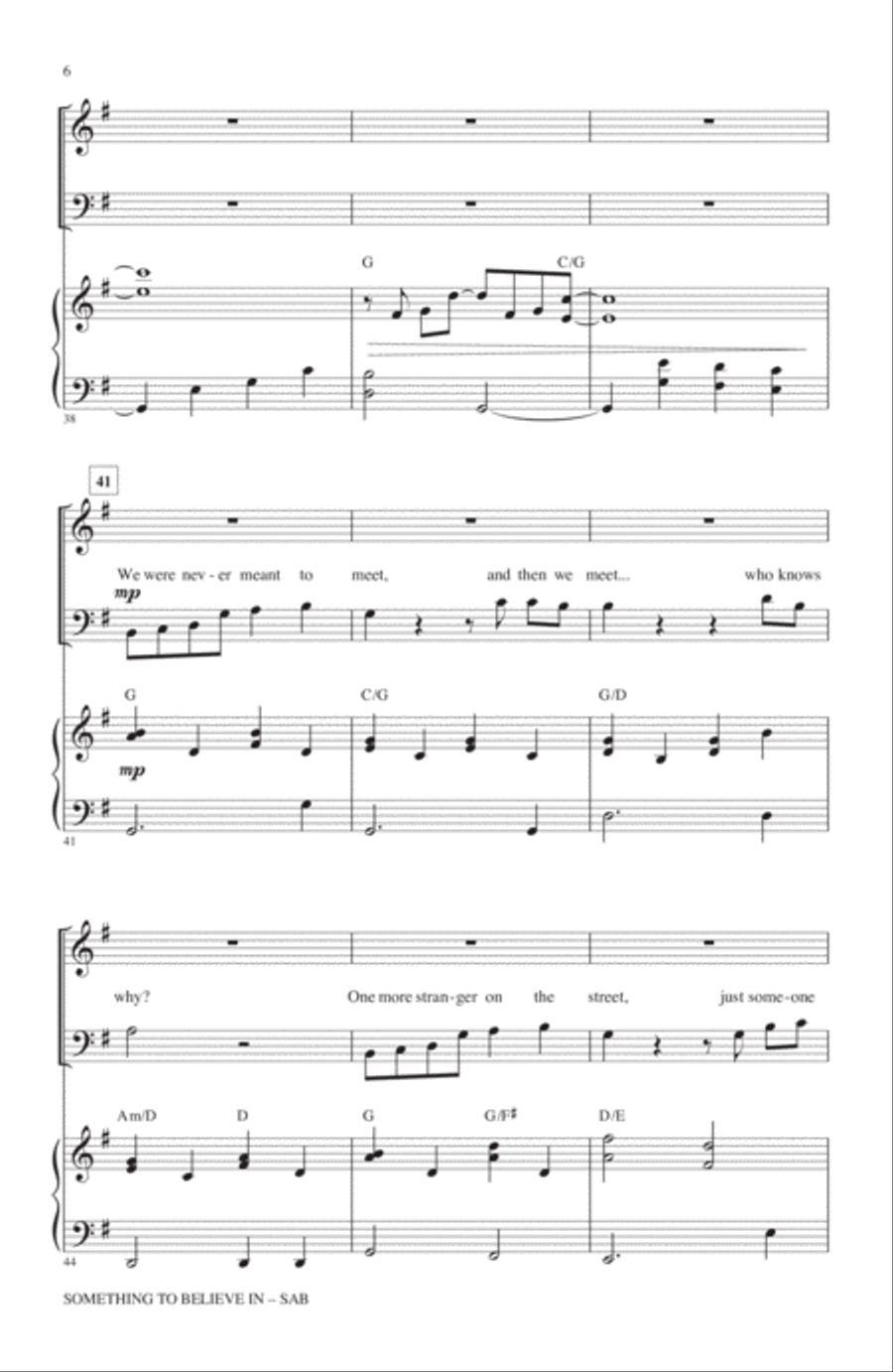 Something To Believe In 3-Part scores gallery preview page 5