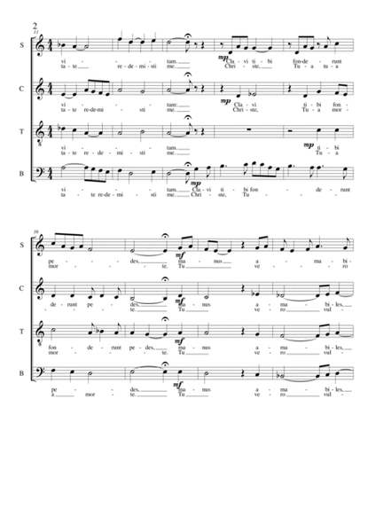 Te,Jesu Christe - Choir SATB a cappella image number null