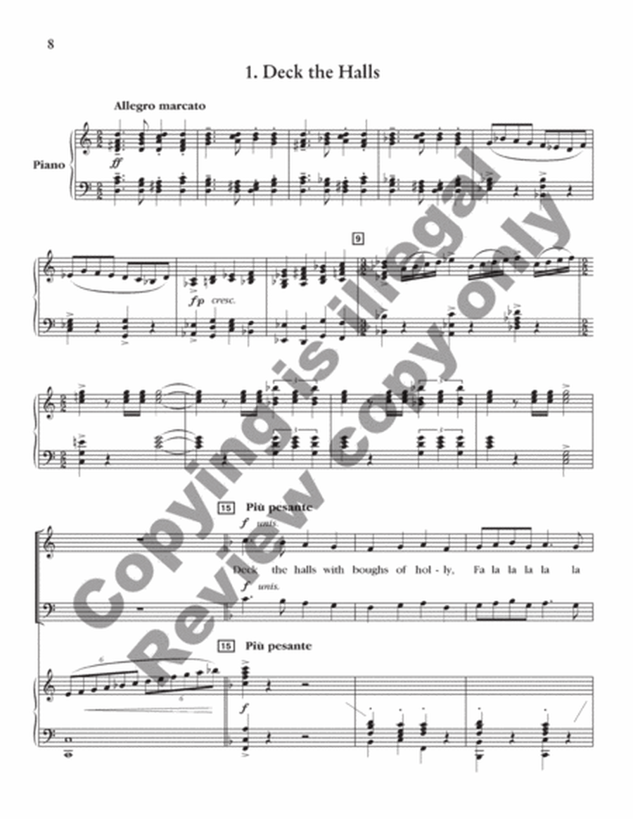 Christmas Ornaments (Choral Score) image number null
