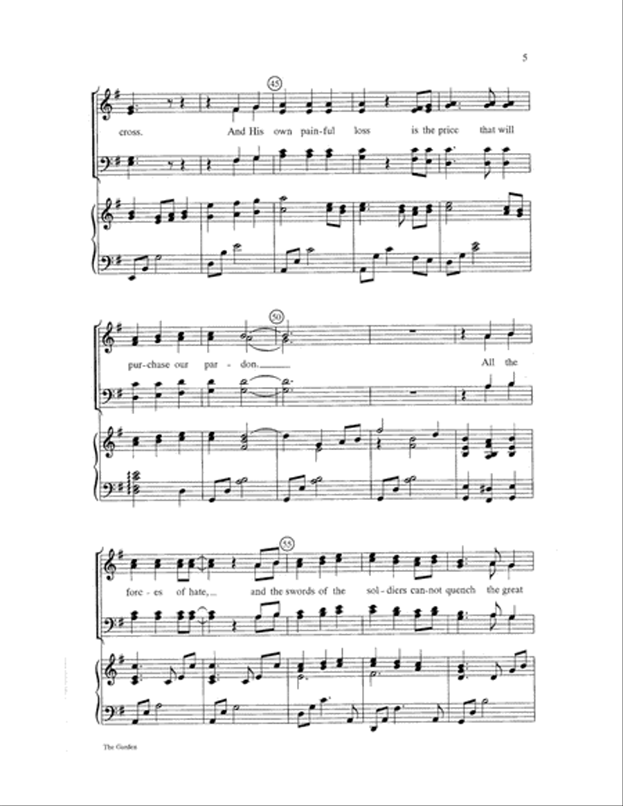 The Garden Choir scores gallery preview page 5