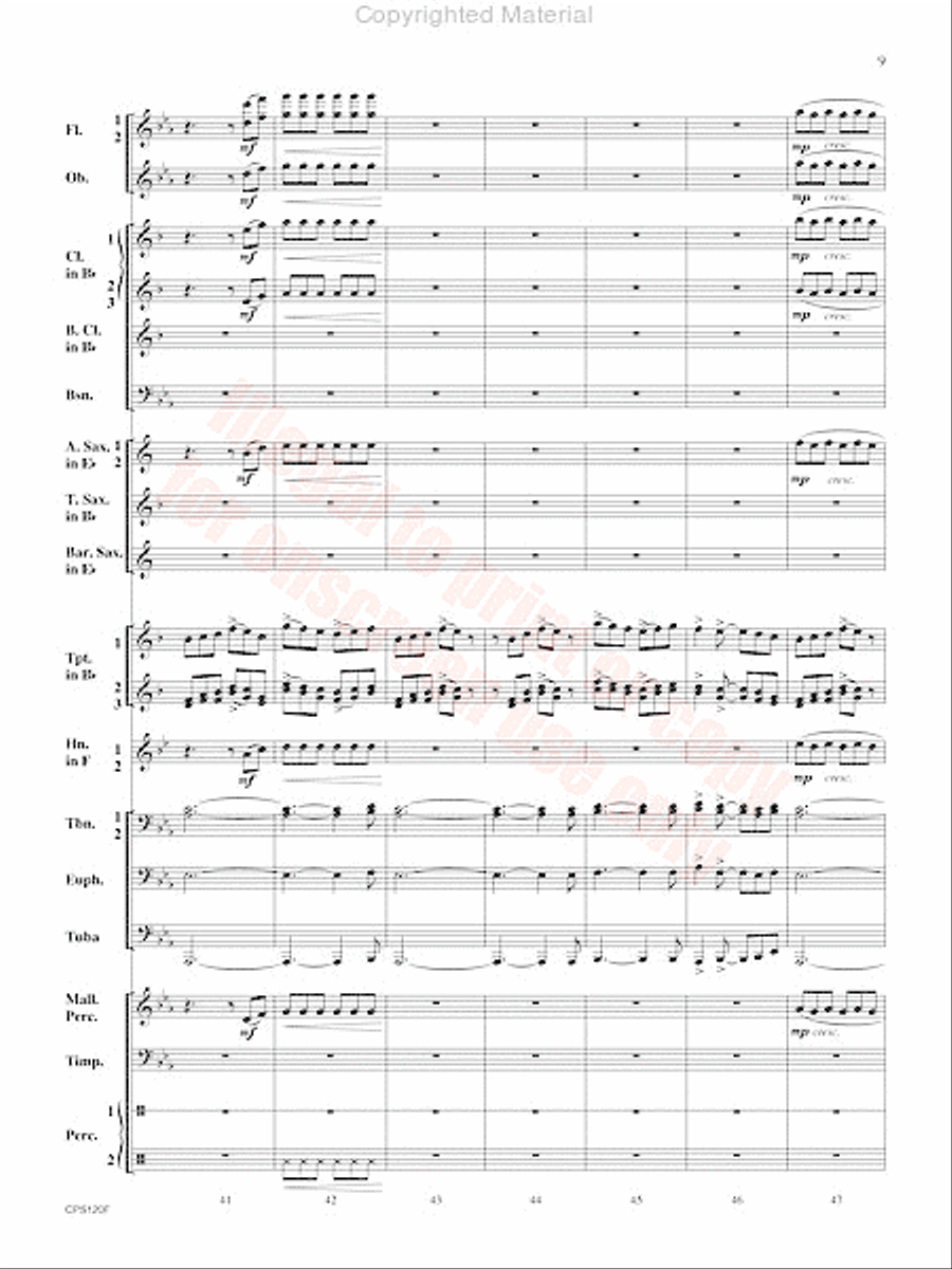 Instinct Concert Band scores gallery preview page 10