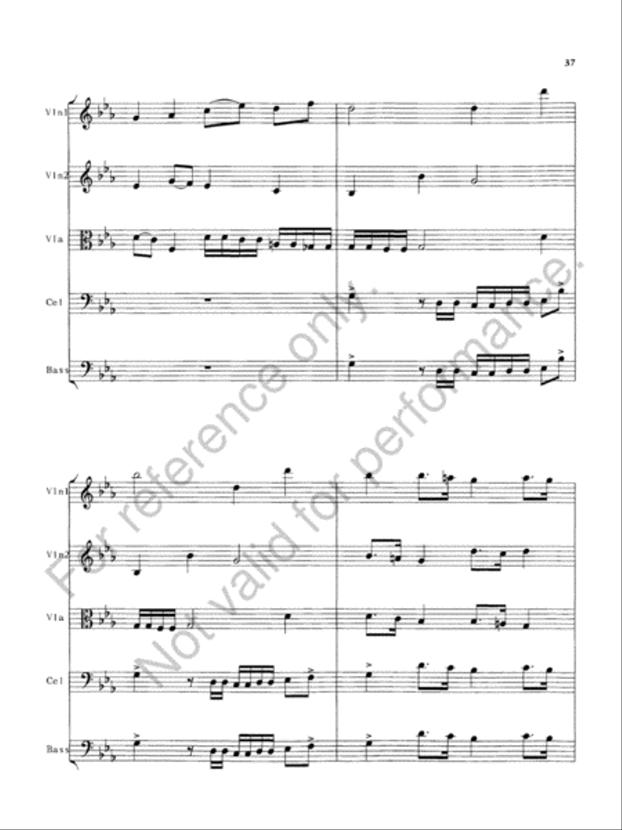 Our Creed Is Our Shield String Orchestra scores gallery preview page 39