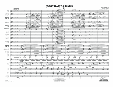 (Don't Fear) The Reaper (arr. Paul Murtha) - Conductor Score (Full Score)