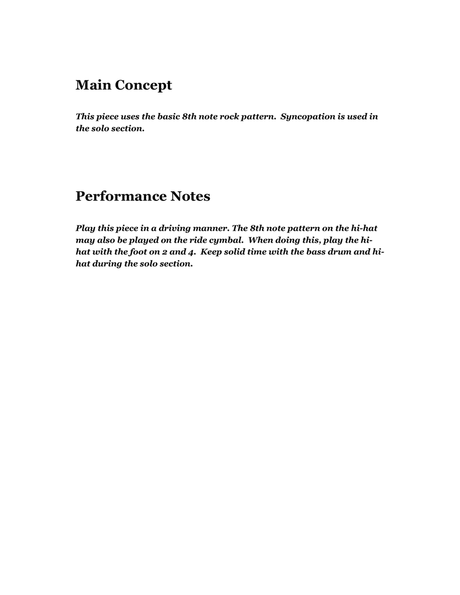 Tasty Morsels Drumset Solos Drum Set scores gallery preview page 6