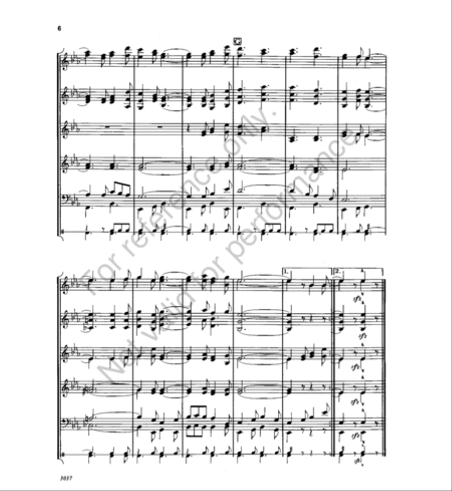 March King Medley March King Medley Concert Band scores gallery preview page 6
