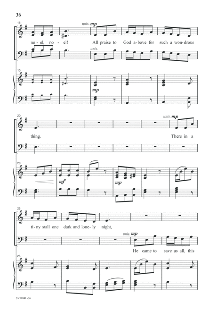 Let Us Adore Him Let Us Adore Him 4-Part scores gallery preview page 38