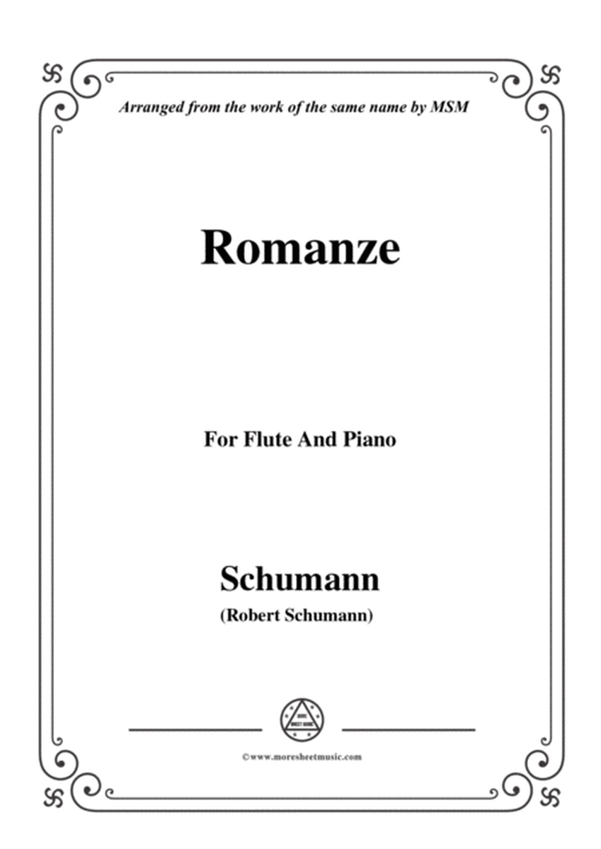 Schumann-Romanze,for Flute and Piano image number null