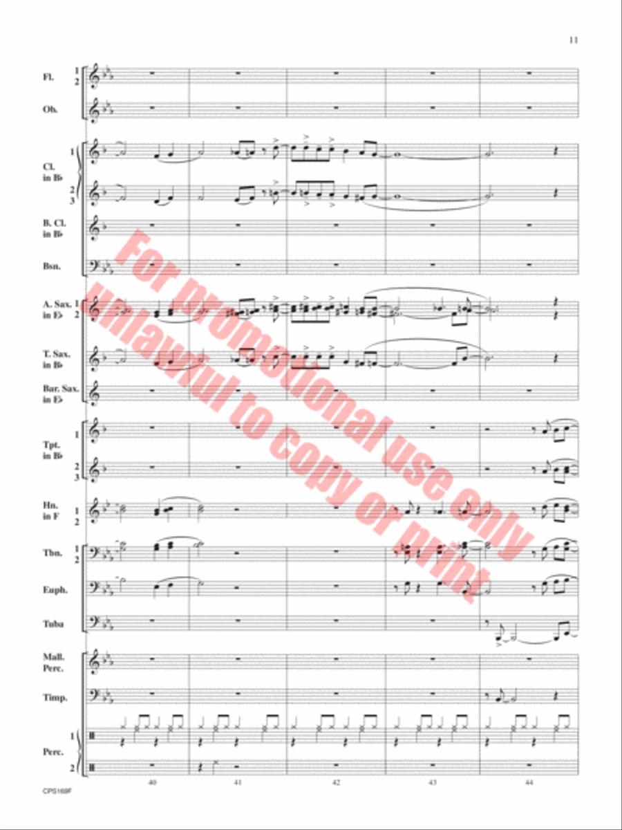 Home For the Holidays Home For the Holidays Concert Band scores gallery preview page 12