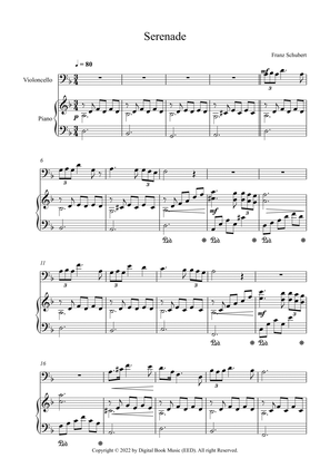 Serenade - Franz Schubert (Cello + Piano)